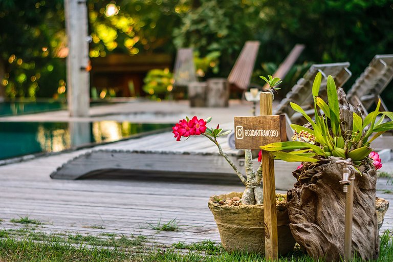 Accommodation in Trancoso: Casa Jambo near the beach