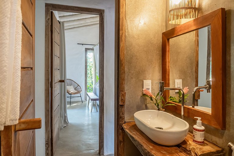 Casa Licurí Trancoso | Encanto rústico-chic y piscina