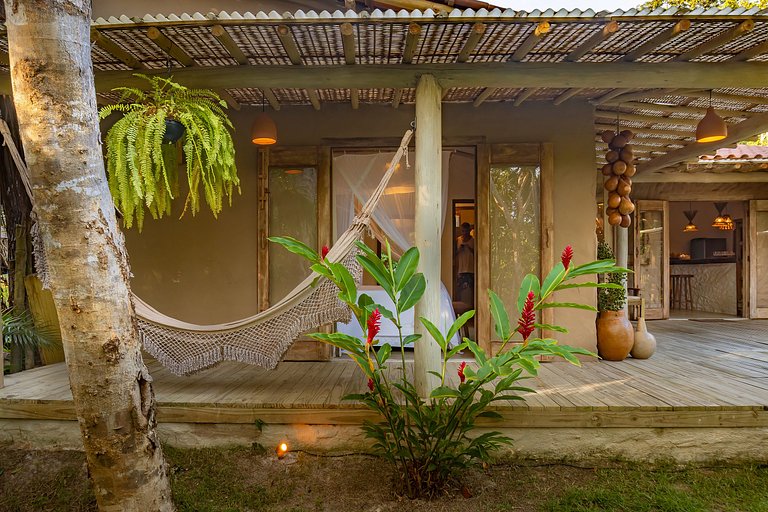 Casa Licurí Trancoso | Encanto rústico-chic y piscina