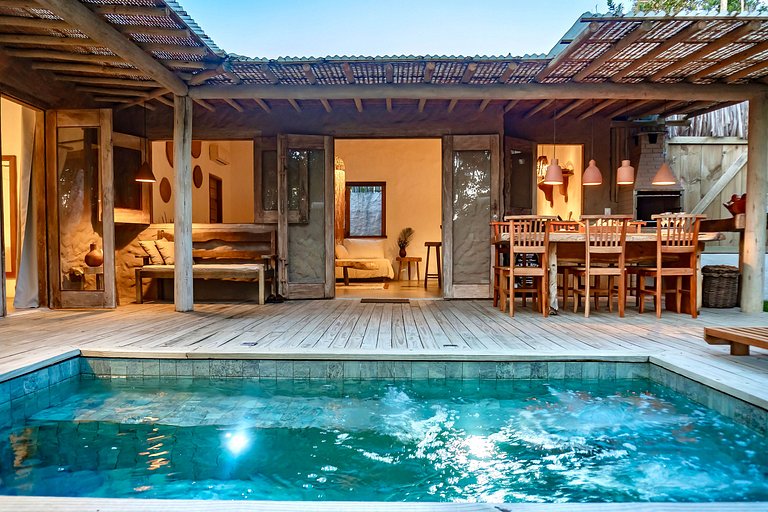 Casa Licurí Trancoso | Rustic-Chic Charm and Swimming Pool