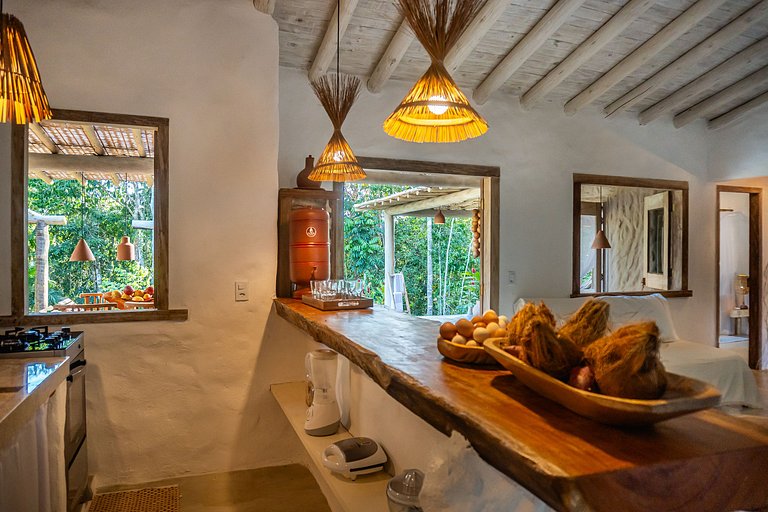 Casa Licurí Trancoso | Charme Rústico-Chique e Piscina