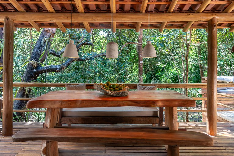 Casa Pequi Trancoso - Onde as arvores te abraçam