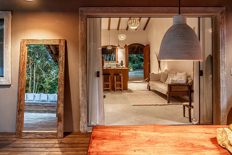 Casa Pequi Trancoso: Encanto Rústico y Mata Atlántica