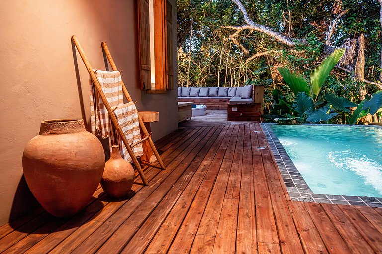 Casa Pequi Trancoso: Charme Rústico e Mata Atlântica