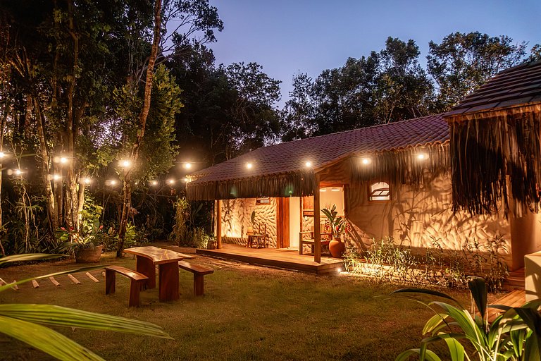 Casa Pequi Trancoso: Encanto Rústico y Mata Atlántica
