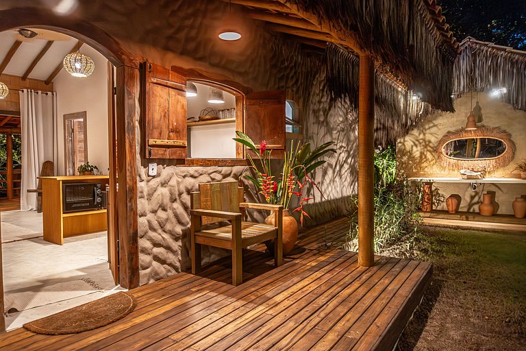Casa Pequi Trancoso: Charme Rústico e Mata Atlântica