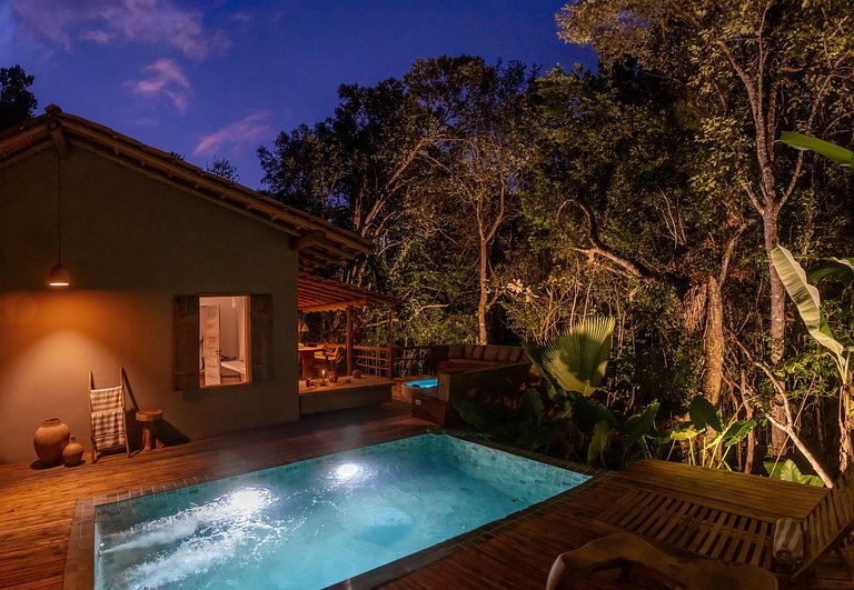 Casa Pequi Trancoso: Encanto Rústico y Mata Atlántica