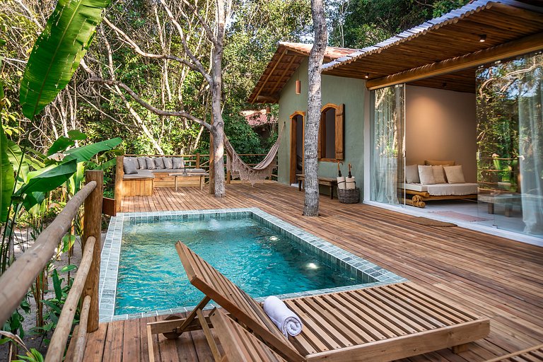 Casa Caqui Trancoso | Imersa na Natureza com Piscina
