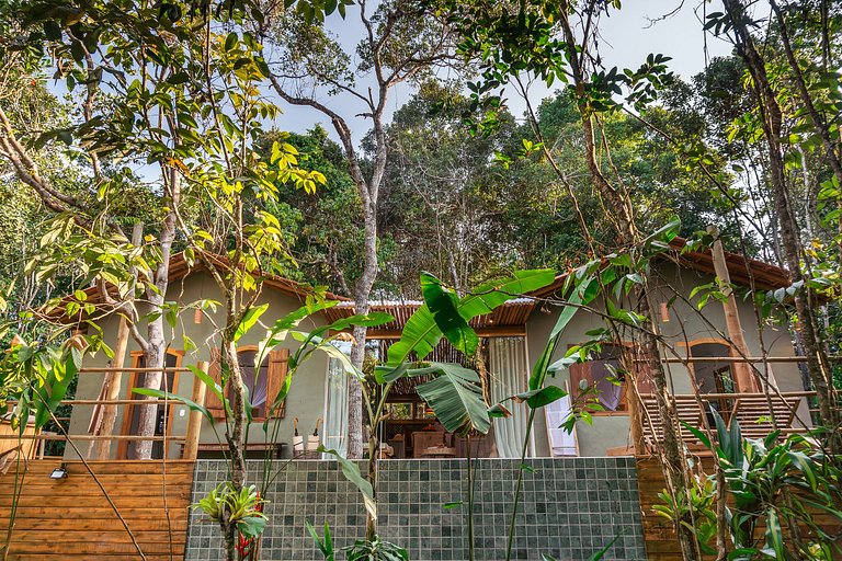 Casa Caqui Trancoso | Imersa na Natureza com Piscina