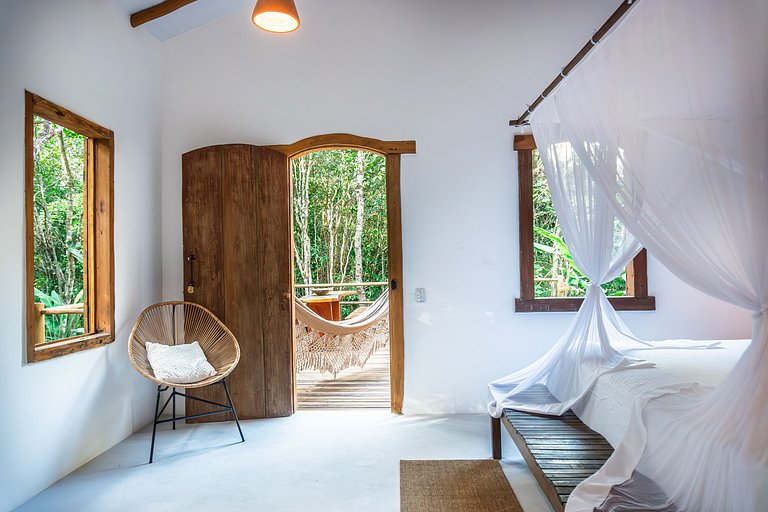 Casa Caqui Trancoso | Imersa na Natureza com Piscina