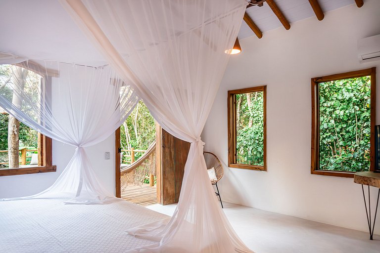 Casa Caqui Trancoso | Imersa na Natureza com Piscina