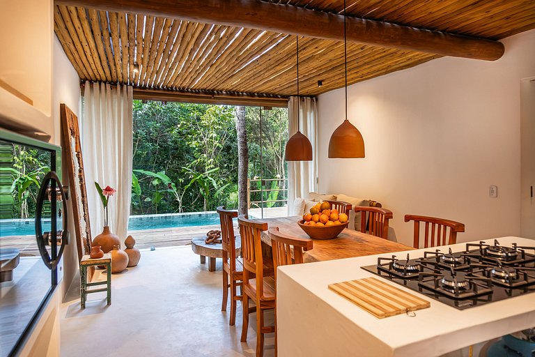 Casa Caqui Trancoso - Refugio de lujo en la selva