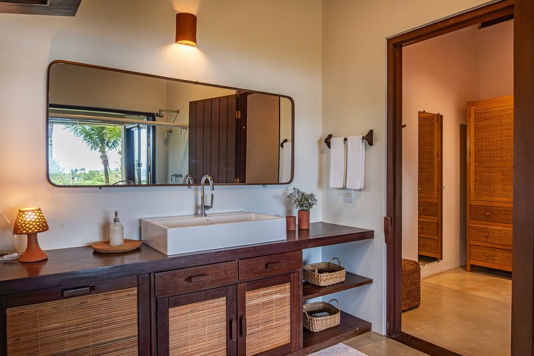 Casa Sapucaia, Trancoso, con vista al mar y piscina infinita