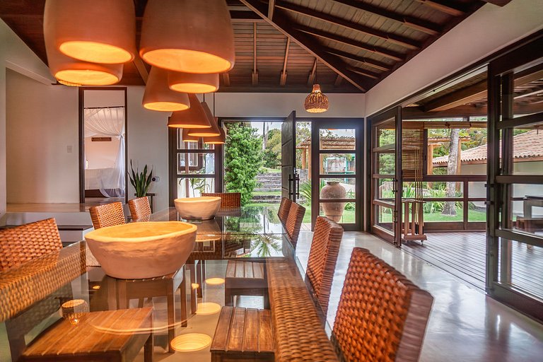 Casa Sapucaia, Trancoso, con vista al mar y piscina infinita