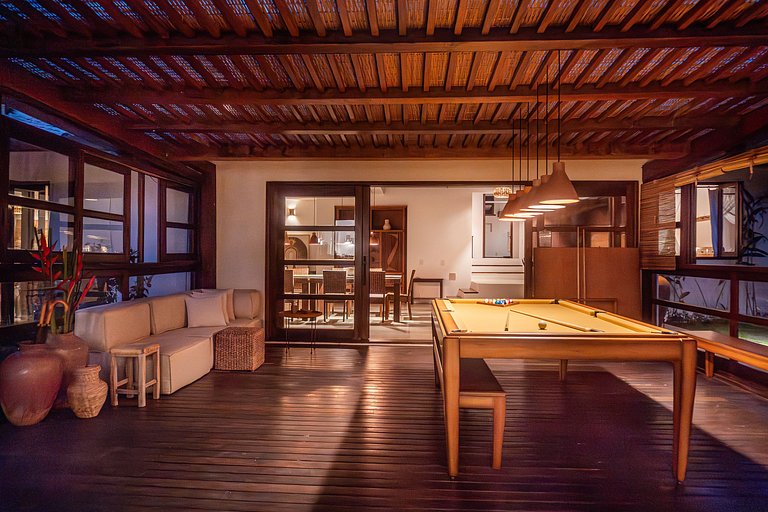 House Sapucaia, Trancoso, with ocean view and infinity pool.