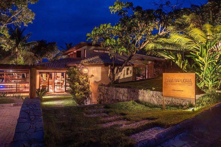 Casa Sapucaia, Trancoso, con vista al mar y piscina infinita