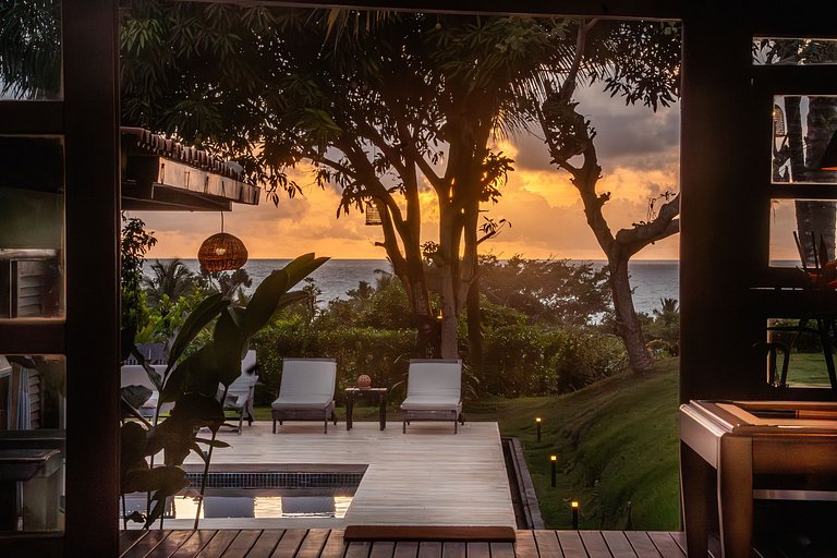 Casa Sapucaia, Trancoso, con vista al mar y piscina infinita