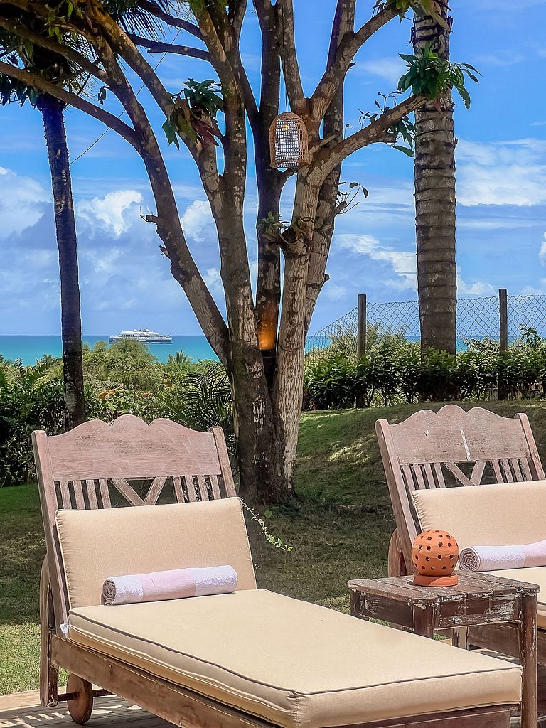Casa Sapucaia, Trancoso, con vista al mar y piscina infinita