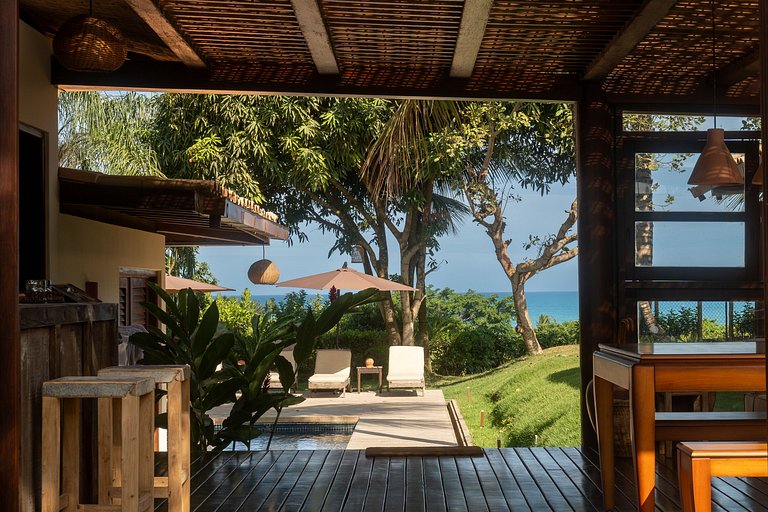 Casa Sapucaia Trancoso Vista Mar e Piscina de Borda Infinita