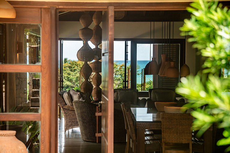 Casa Sapucaia Trancoso Vista Mar e Piscina de Borda Infinita