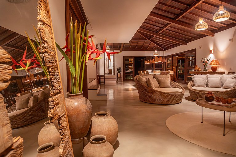 Casa Sapucaia, Trancoso, con vista al mar y piscina infinita