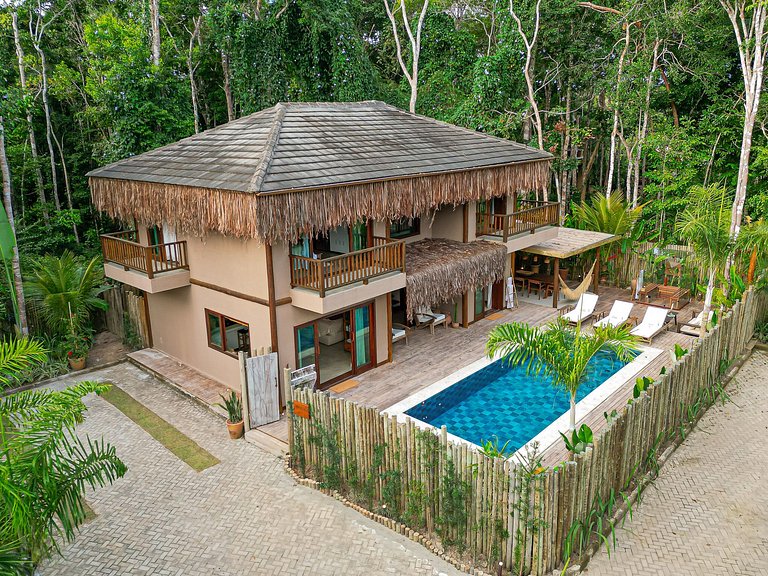 casa Pitomba Trancoso | Condomínio Eco Residence e Piscina