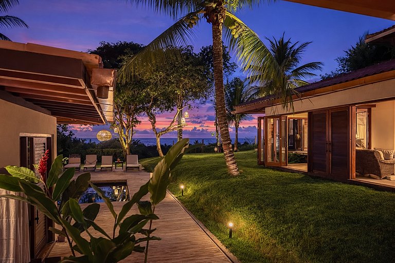 Casa Sapucaia, Trancoso, con vista al mar y piscina infinita