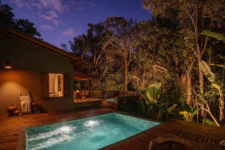 Casa Pequi Trancoso: Encanto Rústico y Mata Atlántica